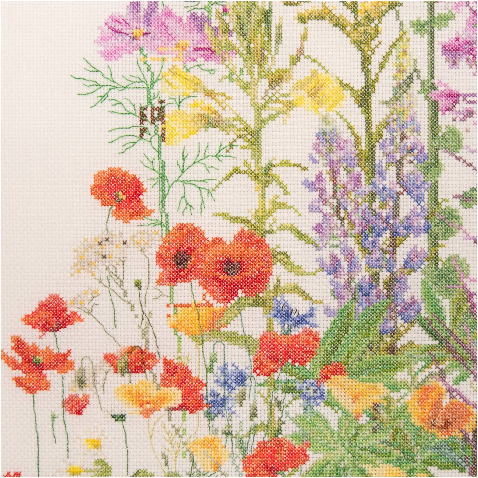 Thea Gouverneur Since 1959® American Wildflowers Counted Cross Stitch Kit